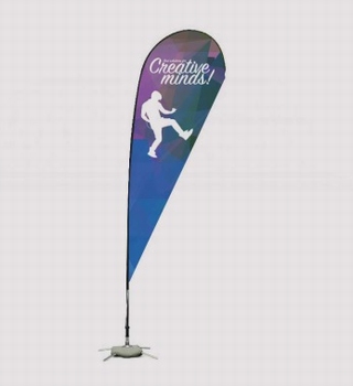 FLYING (Teardrop) Banner L