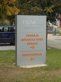 Svjetleći display dvostrani