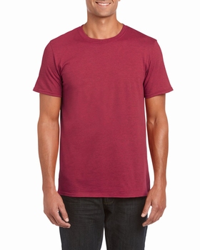 T-SHIRT MEN GILDAN GI64000 - ANTIQUE CHERRY RED