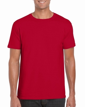 T-SHIRT MEN GILDAN GI64000 - CHERRY RED