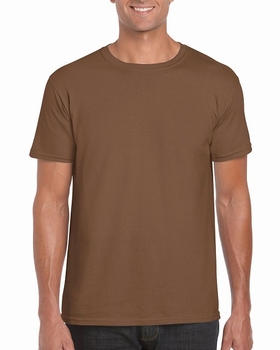 T-SHIRT MEN GILDAN GI64000 - CHESTNUT