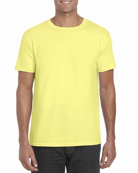 T-SHIRT MEN GILDAN GI64000 - CORNSILK