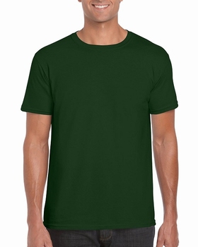 T-SHIRT MEN GILDAN GI64000 - FOREST GREEN T-SHIRT MEN GILDAN GI64000 - FOREST GREEN