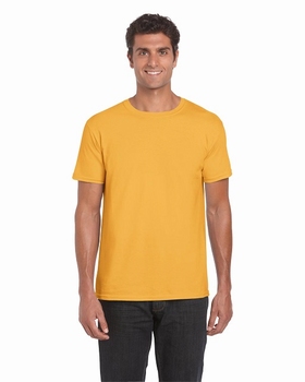 T-SHIRT MEN GILDAN GI64000 - HONEY T-SHIRT MEN GILDAN GI64000 - HONEY