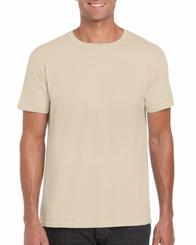 T-SHIRT MEN GILDAN GI64000 - SAND
