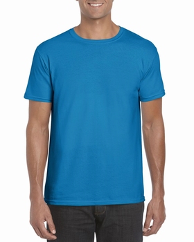 T-SHIRT MEN GILDAN GI64000 - SAPPHIRE