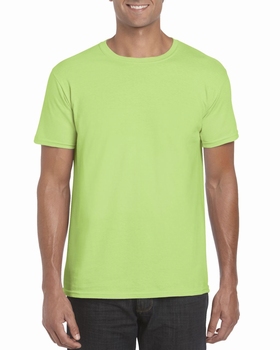 T-SHIRT MEN GILDAN GI64000 - MINT GREEN