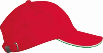 GILDAN KAPA KA011 RED/WHITE/GREEN