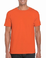 T-SHIRT MEN GILDAN GI64000 - ORANGE - 2XL 