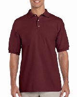 POLO ADULT GILDAN GI3800 - MAROON - XS 