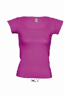 T-SHIRT WOMEN SOL'S SO11385 - FUCHSIA - L 