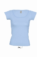 T-SHIRT WOMEN SOL'S SO11385 - SKY BLUE - L 