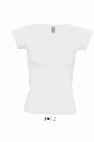 T-SHIRT WOMEN SOL'S SO11385 - WHITE - L 