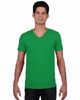 T-SHIRT MEN GILDAN GI64V00 - IRISH GREEN - 2XL 