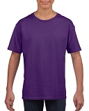 T-SHIRT KIDS GILDAN GIB64000 - PURPLE - XS 