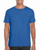 T-SHIRT MEN GILDAN GI64000 - ROYAL - 3XL 
