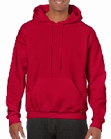 SWEATSHIRT HOODED GILDAN GI18500 - CHERRY RED - 2XL 