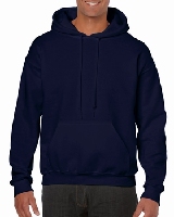 SWEATSHIRT HOODED GILDAN GI18500 - NAVY - L 