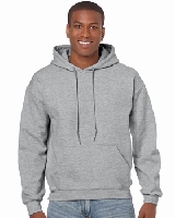 SWEATSHIRT HOODED GILDAN GI18500 - SPORT GREY -2XL 