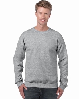 SWEATSHIRT CREWNECK GILDAN GI18000 - SPORT GREY - 2XL 