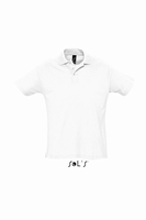 POLO MEN  SOL'S S011342 - WHITE - L 