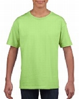 T-SHIRT KIDS GILDAN GIB64000 - MINT GREEN - S 