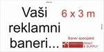 Reklamni banner 6x3