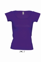 T-SHIRT WOMEN SOL'S SO11385 - DARK PURPLE 