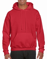 SWEATSHIRT HOODED GILDAN GI12500 - RED 