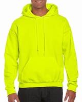 SWEATSHIRT HOODED GILDAN GI12500 - SAFETY GREEN 