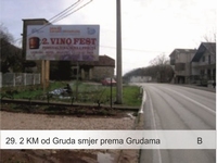 (I-0029) 2km od Gruda B, iz Imotskog prema Grudama 