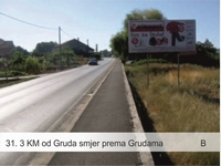 (I-0031) 3km od Gruda B, iz Imotskog prema Grudama 