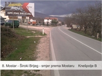 (I-0008) Knešpolje B, iz Širokog Brijega prema Mostaru 