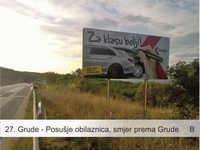 (I-0027) Obilaznica B, iz Posušja prema Grudama 