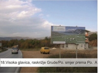 (I-0018) Visoka glavica A, raskrizje Grude/Po, put Š.B.- Po 