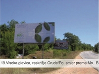 (I-0019) Visoka glavica B, raskrizje Grude/Po. put Po - Š.B 