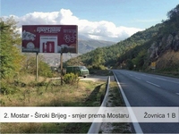 (I-0002) Žovnica B,iz Širokog Brijega prema Mostaru 