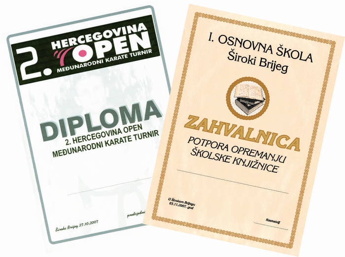 diplome i zahvalnice